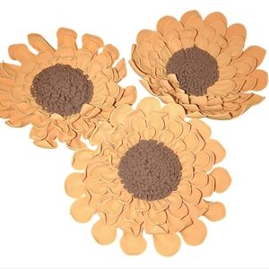 3 Piece Sunflower Decor Set